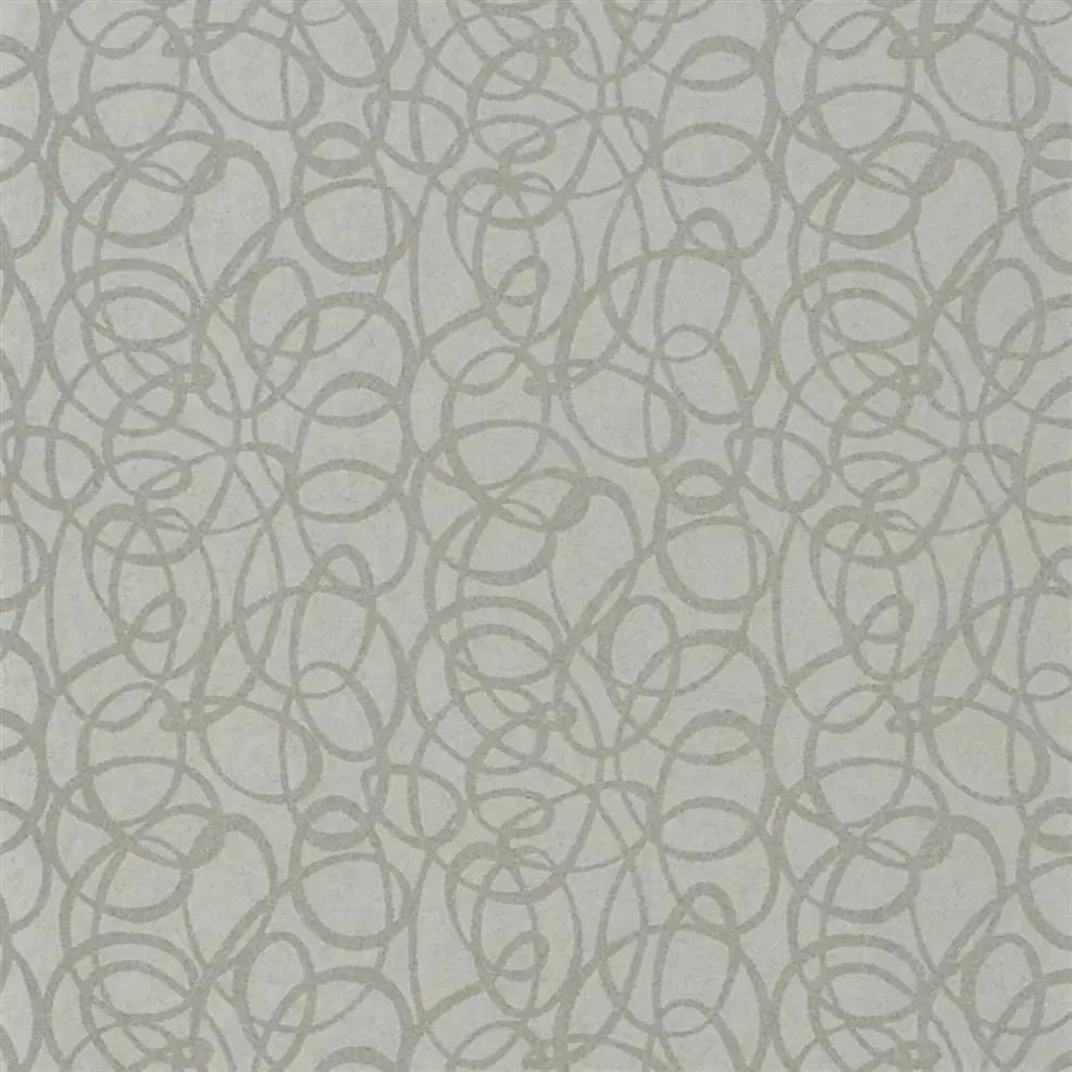 Girandole Wallpaper - Silver - PDG690/04 - Designers Guild