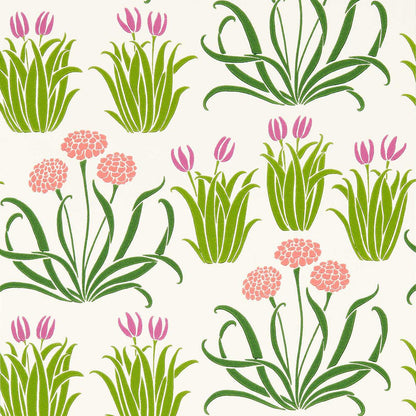 Glade Wallpaper - Tulip Fields - 217342 - Morris & Co - Premier Wallcovering
