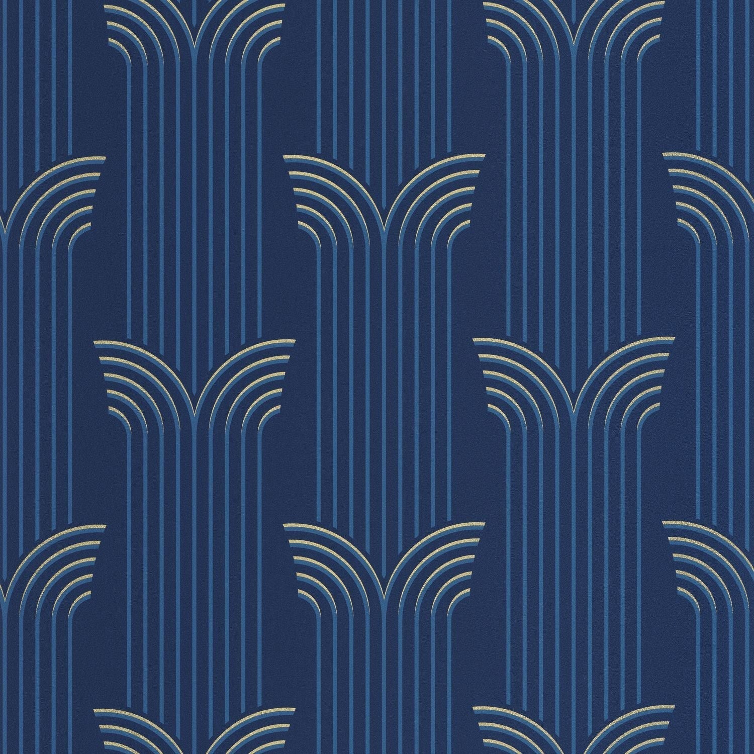 Glamour Wallpaper - Bleu D Outre - Caselio - 105296020