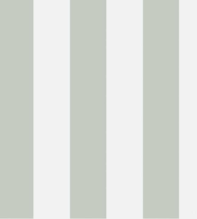Glastonbury Stripe Wallpaper - Sage - 96/4020 - Cole & Son - Premier Wallcovering