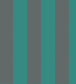 Glastonbury Stripe Wallpaper - Teal & Charcoal - 110/6032 - Cole & Son - Premier Wallcovering