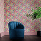 Golden Lily Wallpaper - Pink Fizz - 510006 - Morris & Co - Premier Wallcovering