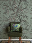 Golden Oriole Superwide Wallpaper - Grey Sage - Timorous Beasties - SWP/GOR/05 - Premier Wallcovering