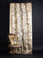 Golden Oriole Velvet Fabric - Black & Gold on Gold - Timorous Beasties - GOR/40898/01 - Premier Wallcovering