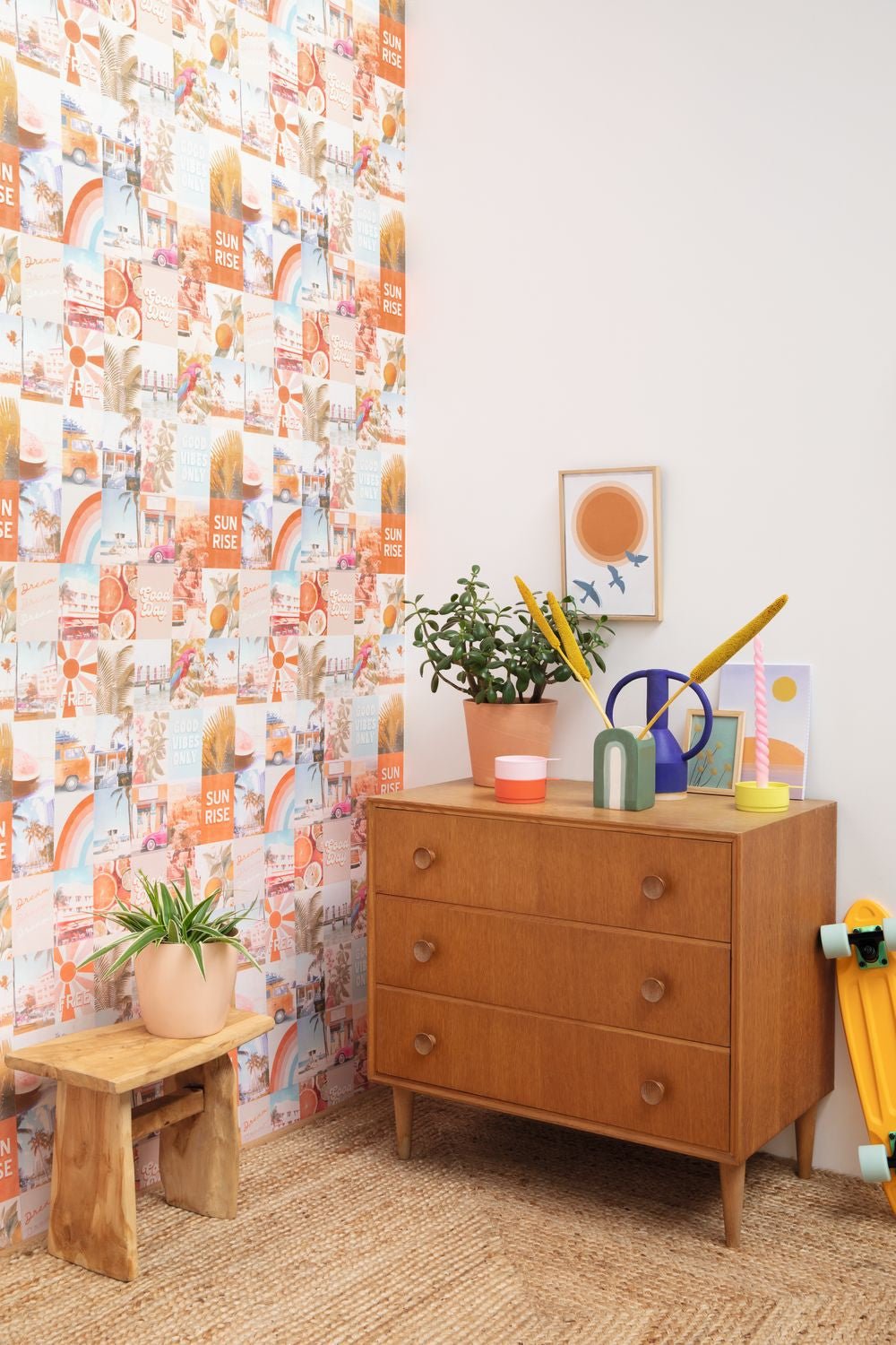 Good Day Wallpaper - Multicouleurs - Caselio - 103354563