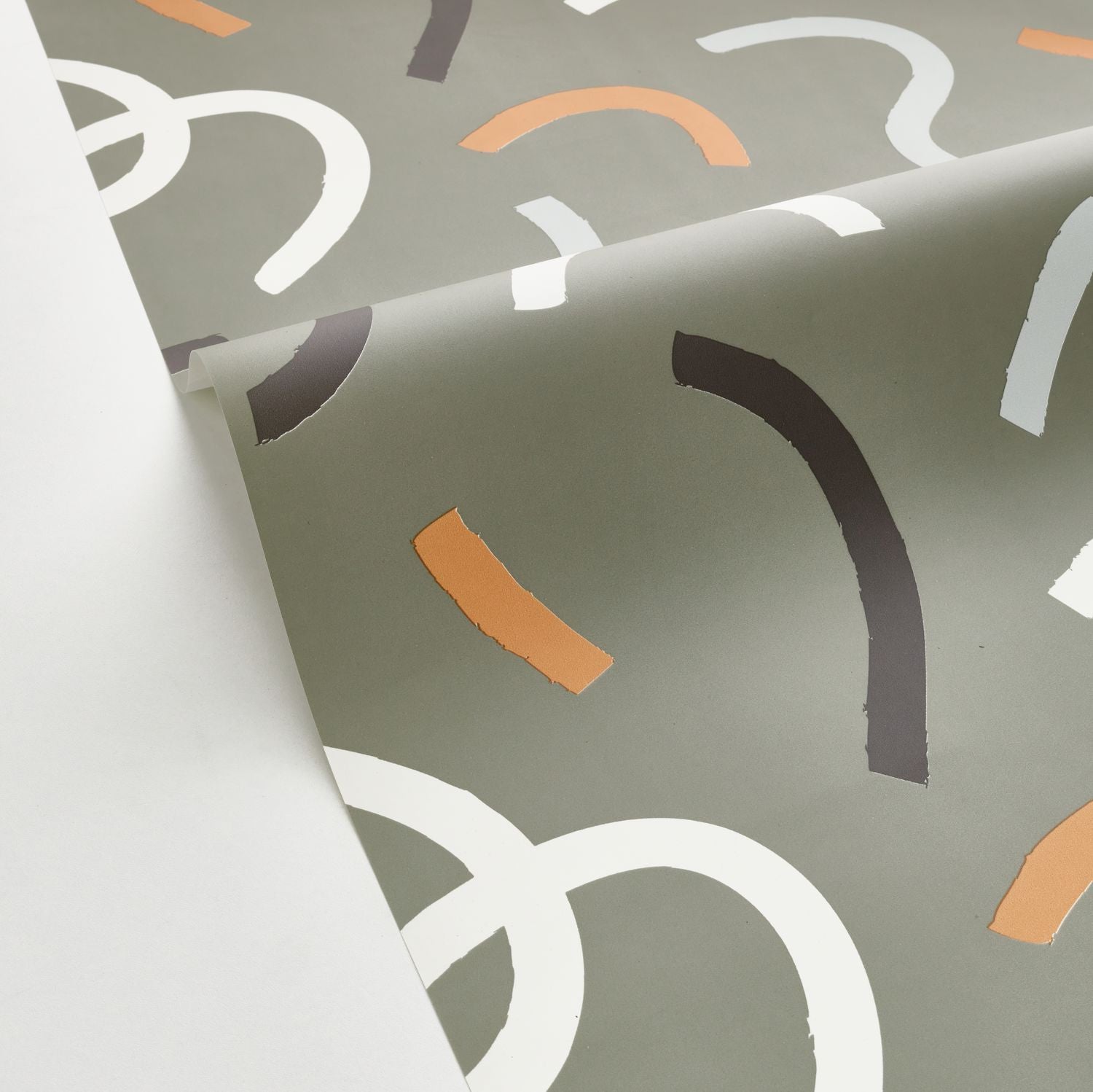 Good Vibes Only Wallpaper - Kaki - Caselio - 103397010