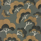 Goyo Matsu Kyoto Wallpaper - Vert Taiga - Casadeco - 88717530 - Premier Wallcovering