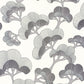 Goyo Matsu Kyoto Wallpaper - Noir Fusain - Casadeco - 88719211 - Premier Wallcovering