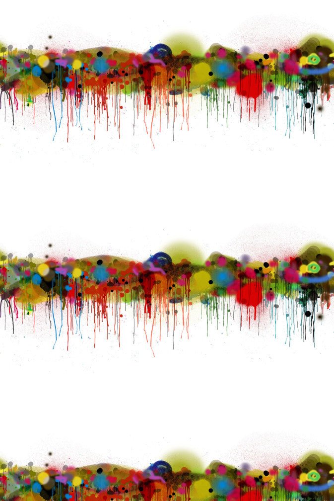Graffiti Horizon Superwide Wallpaper - Original - Timorous Beasties - ROR/GRFH/OBRN/01 - Premier Wallcovering
