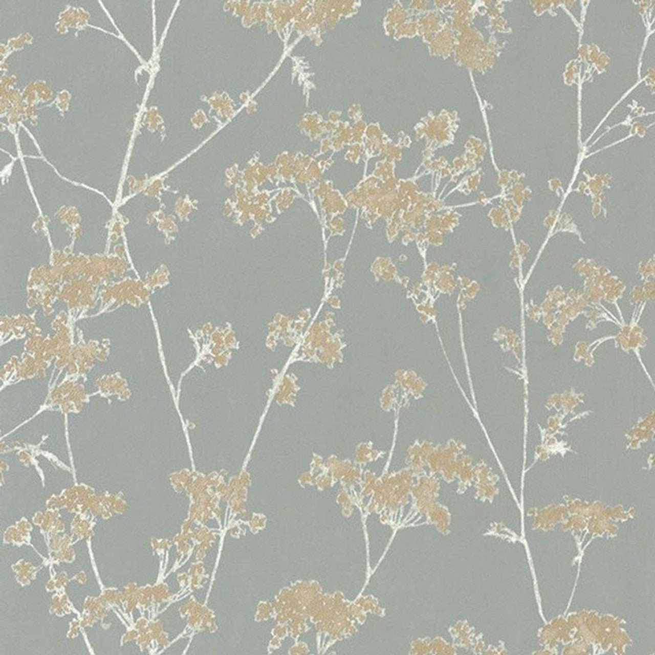 Graminees Riverside 3 Wallpaper - Vert Sauge - Casadeco - 85297115 - Premier Wallcovering