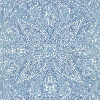 Grand Paisley Wallpaper - Indigo - ZCOT313018 - Zoffany