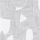Graphique Gallery Wallpaper - Noir And Blanc - Casadeco - 86129127 - Premier Wallcovering