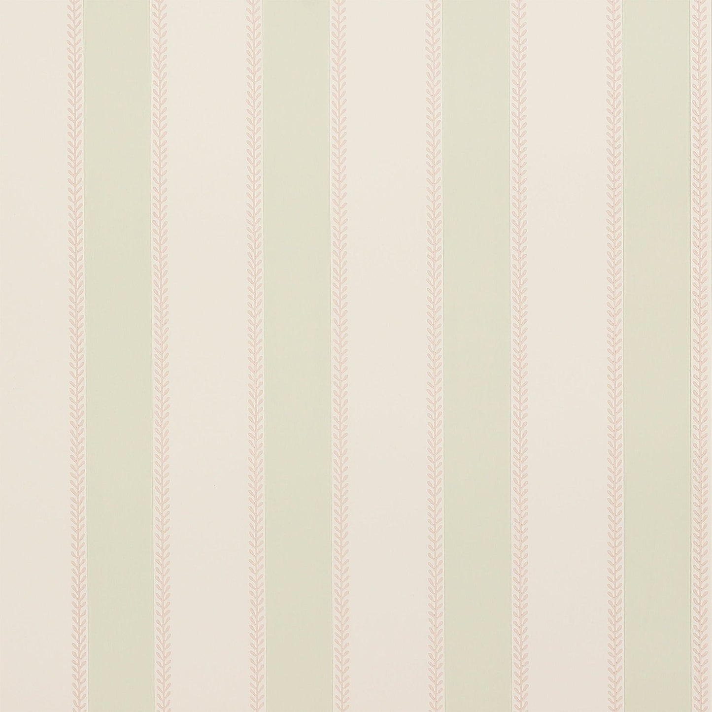 Graycott Stripe Wallpaper - Pink/Green - Colefax & Fowler - 07190 - 02 - Premier Wallcovering