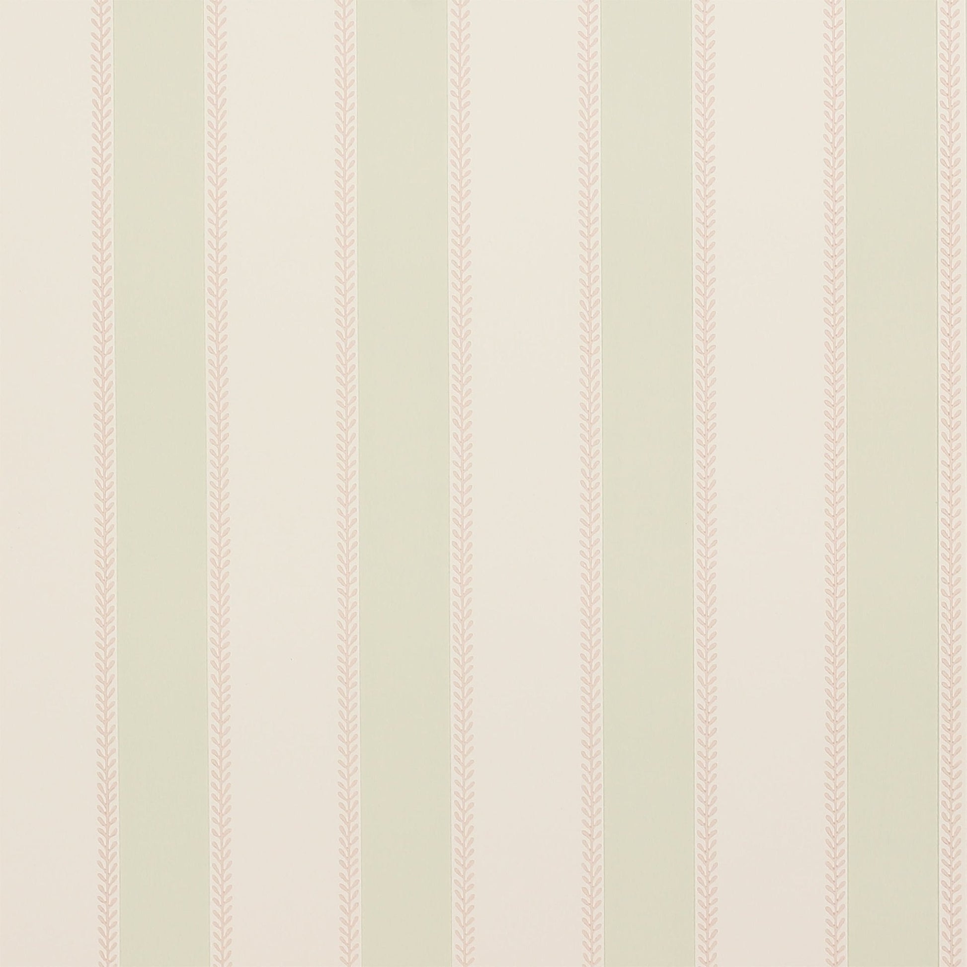 Graycott Stripe Wallpaper - Pink/Green - Colefax & Fowler - 07190 - 02 - Premier Wallcovering