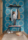 Green Life Harmony Wallpaper - Bleu Madura - Caselio - 101686029
