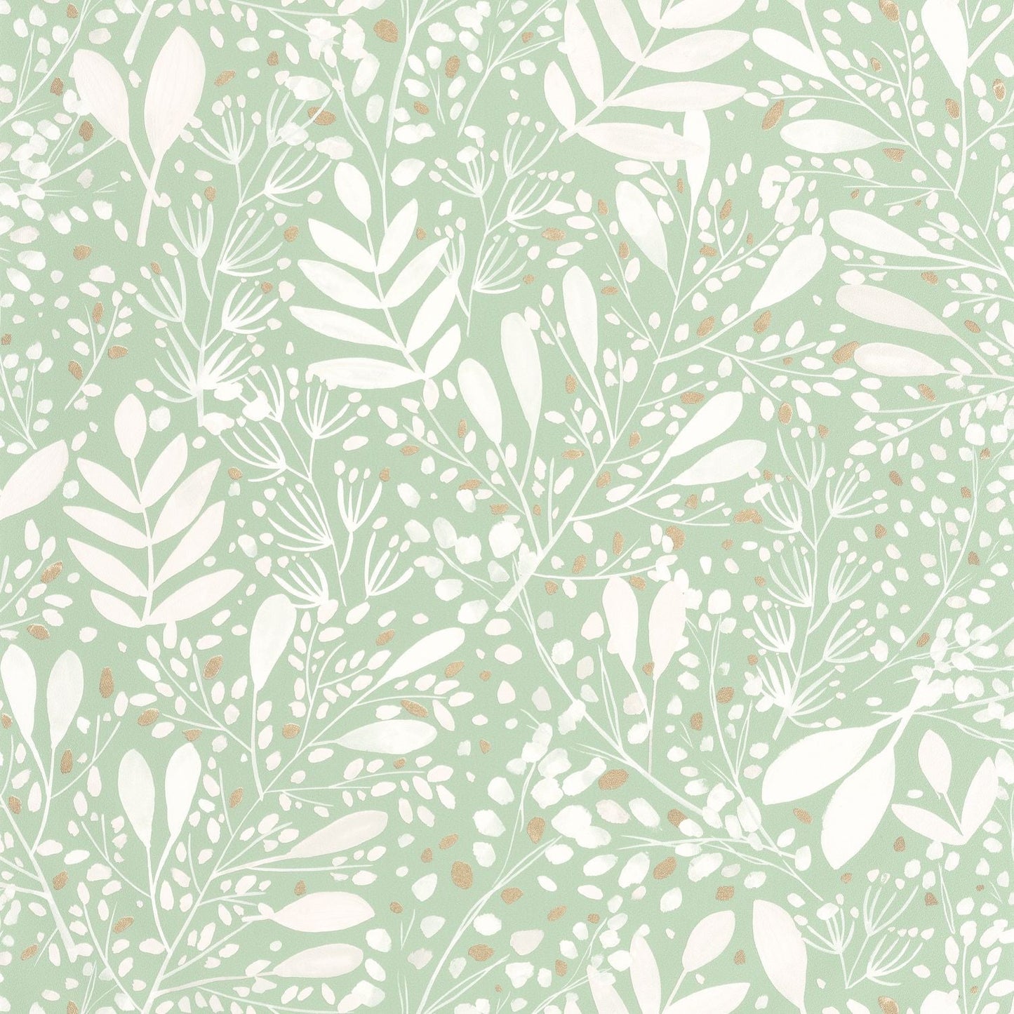 Green Life Joy Wallpaper - Vert D'eau - Caselio - 101697073