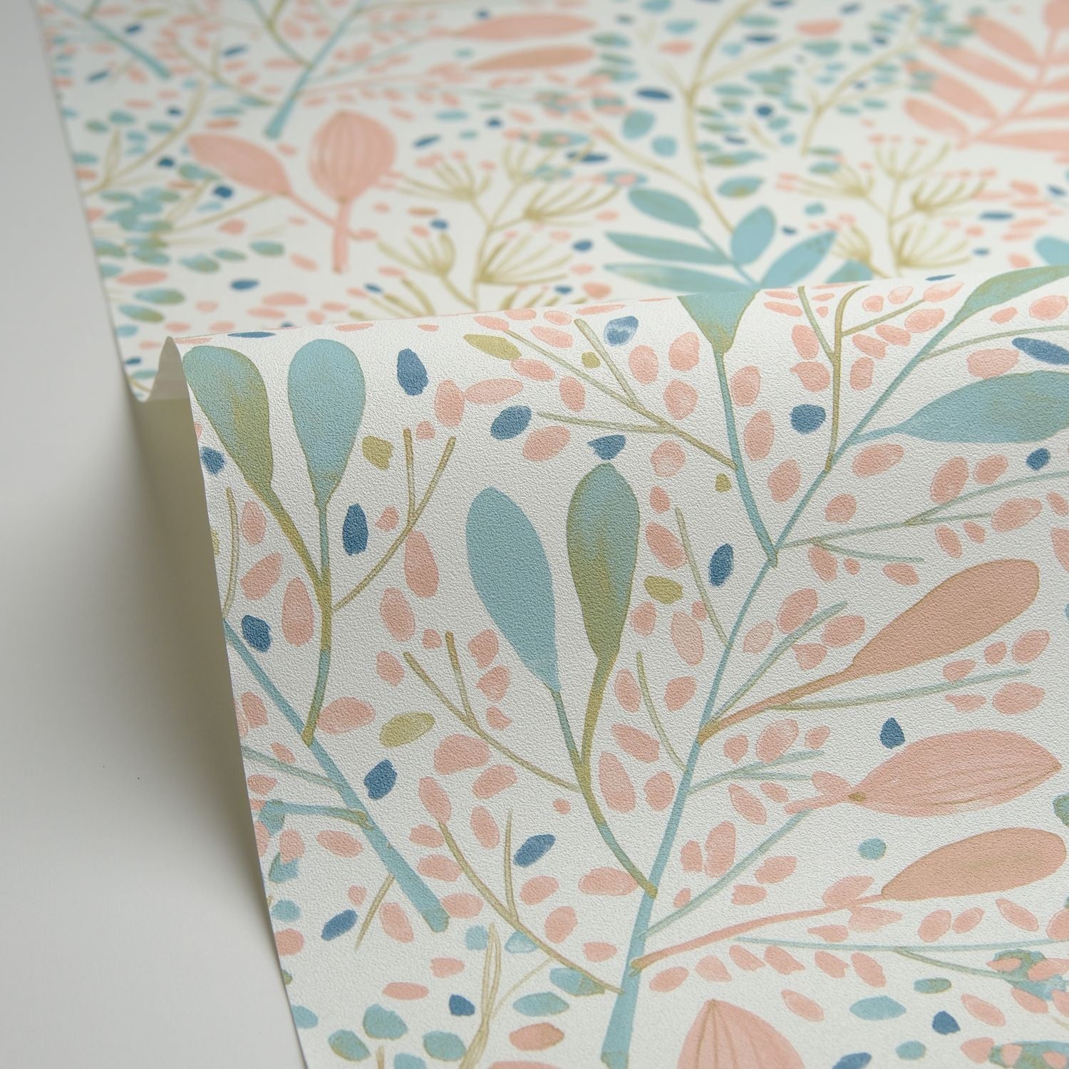 Green Life Joy Wallpaper - Vieux Rose - Caselio - 101690458