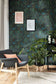 Green Life Joy Wallpaper - Vert Bleu - Caselio - 101697692