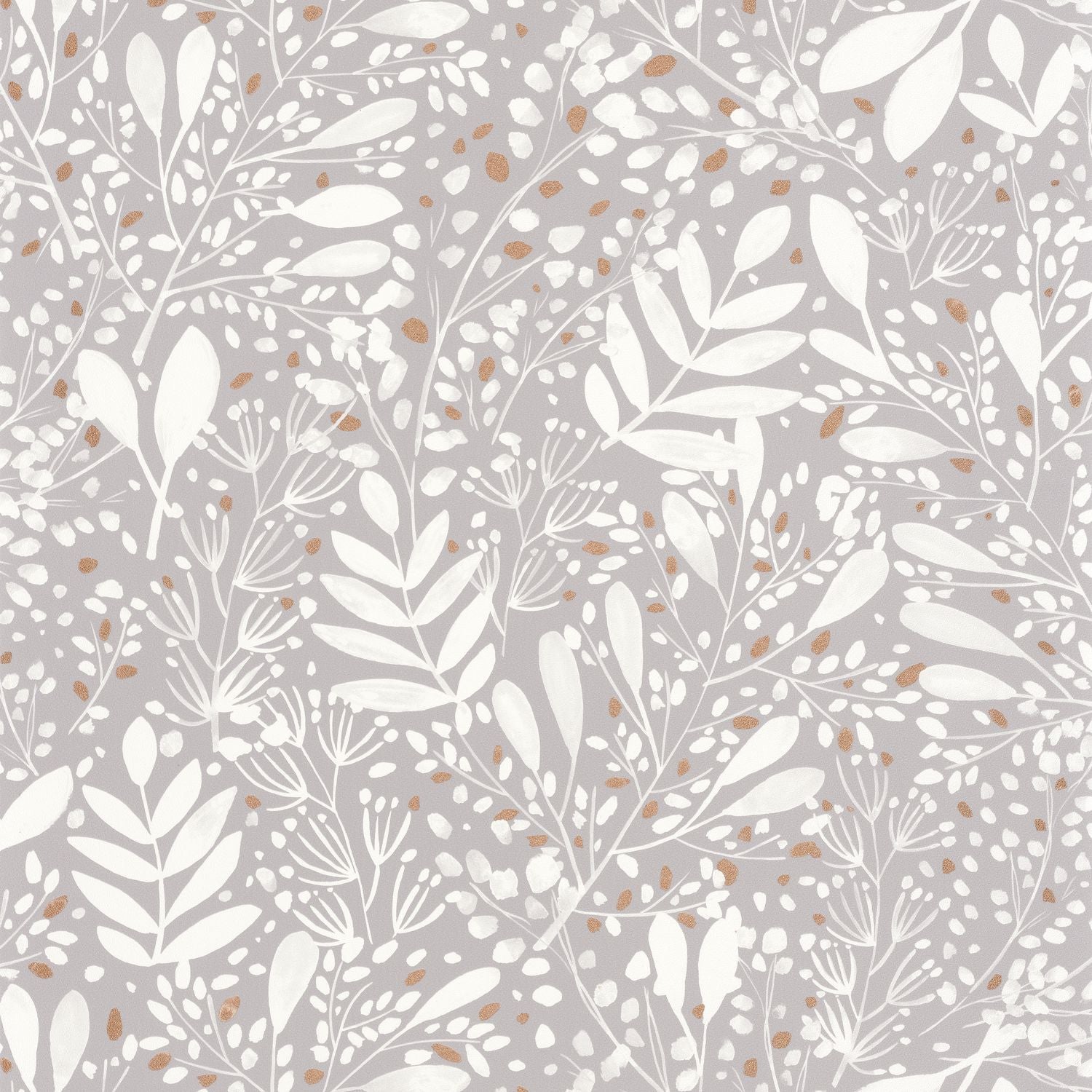 Green Life Joy Wallpaper - Gris - Caselio - 101699002