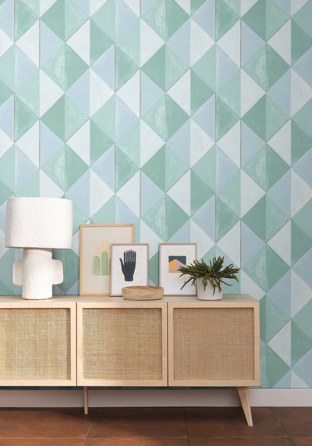 Green Life Plenitude Wallpaper - Vert Bleu - Caselio - 101707024