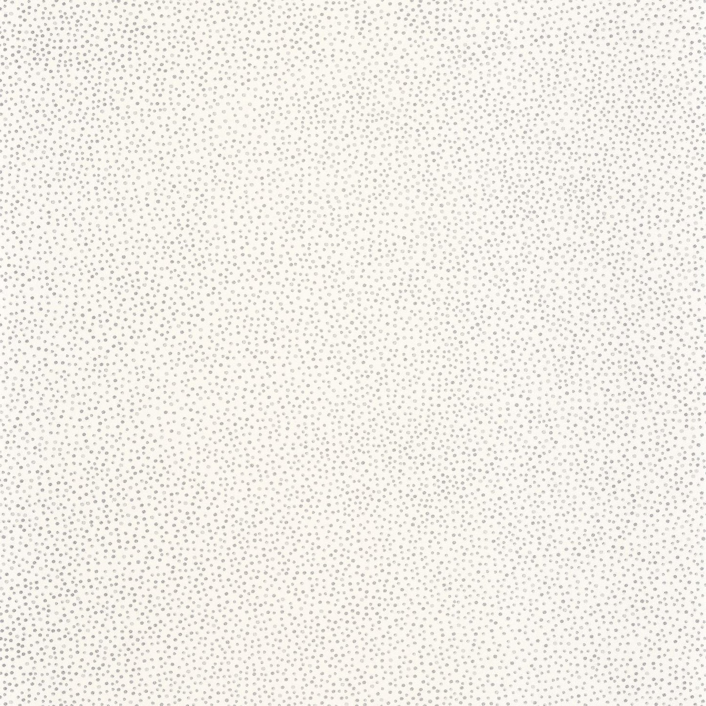Green Life Sparkle Wallpaper - Blanc Argent - Caselio - 101730099
