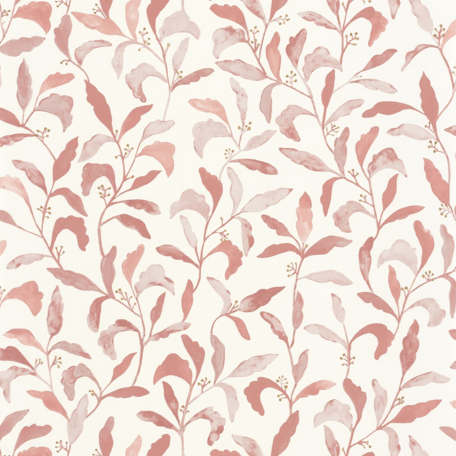 Green Life Sweet Wallpaper - Rose - Caselio - 101714020