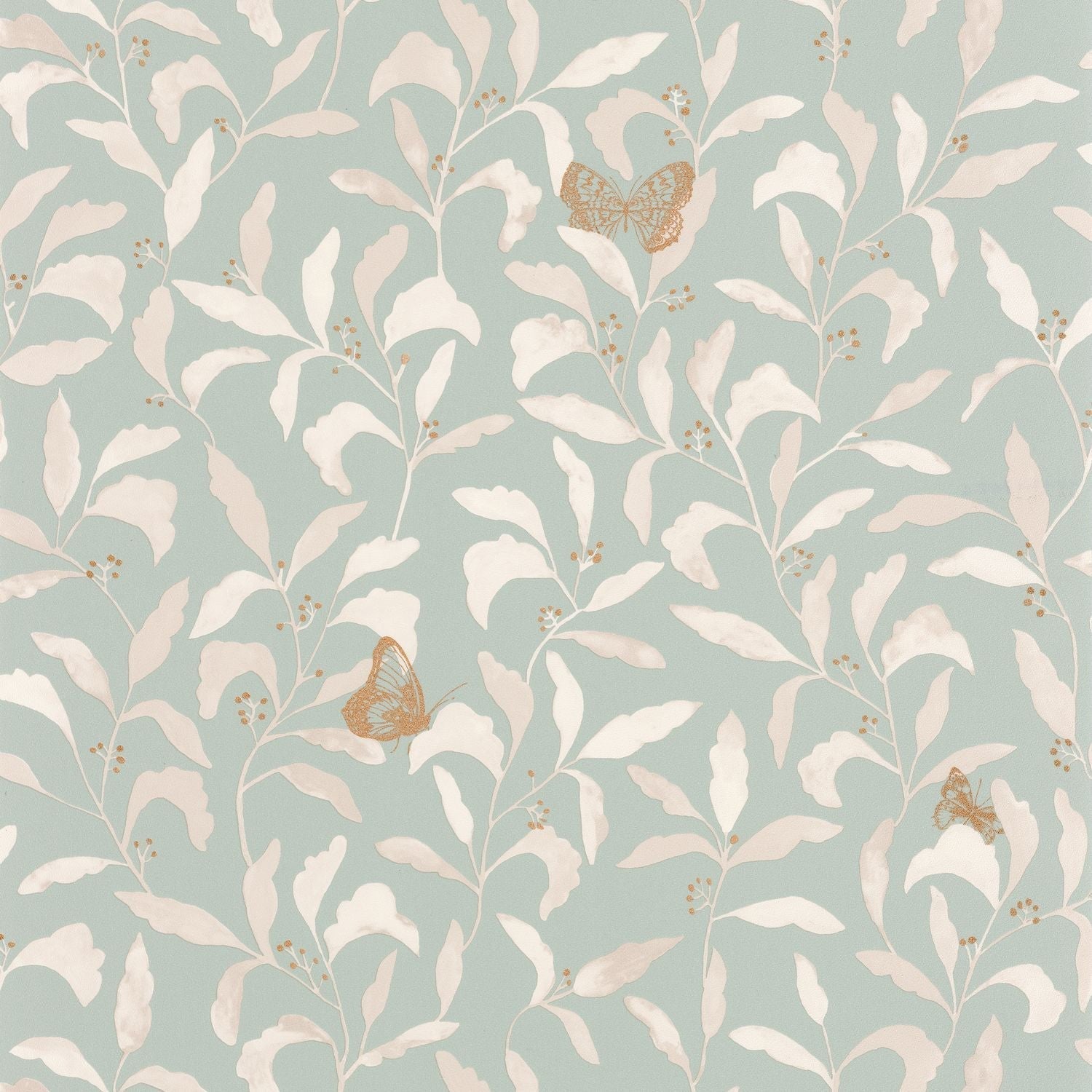 Green Life Sweet Wallpaper - Vert D'eau - Caselio - 101717026