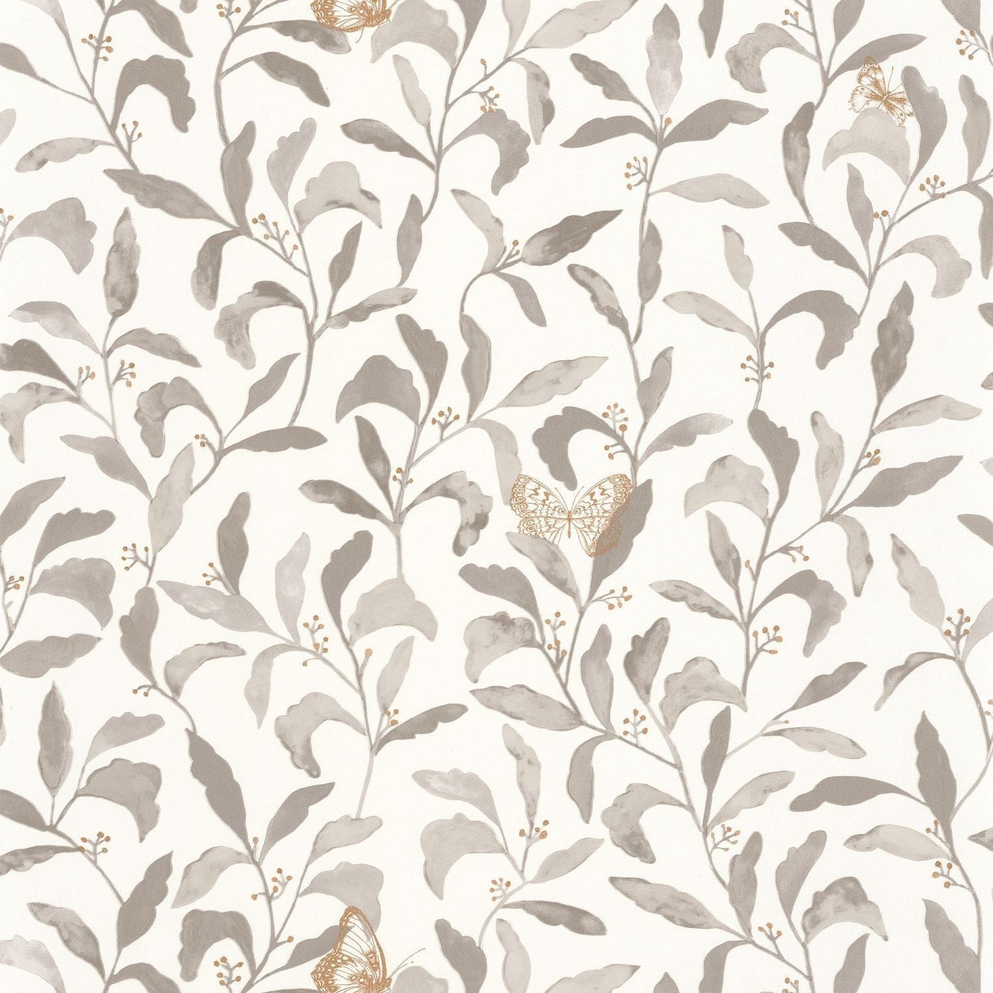 Green Life Sweet Wallpaper - Taupe - Caselio - 101711027