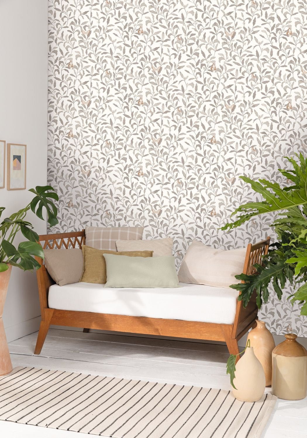 Green Life Sweet Wallpaper - Taupe - Caselio - 101711027