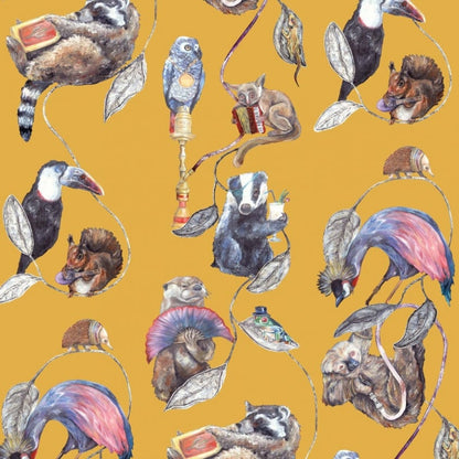 Hackney Empire Wallpaper - Ochre - House of Hackney - 1-WA-HAC-DI-OCH-XXX