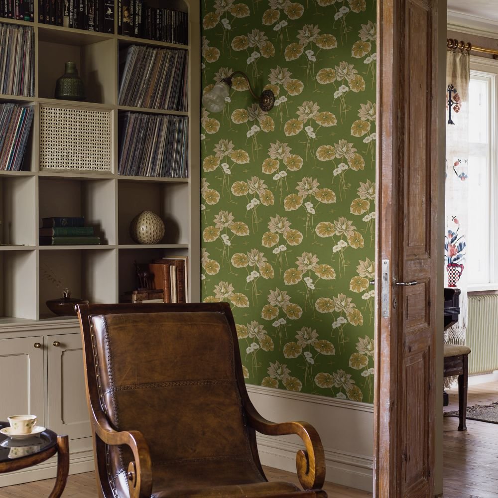 Haga Wallpaper - Emerald - Boråstapeter - 4167 - Premier Wallcovering