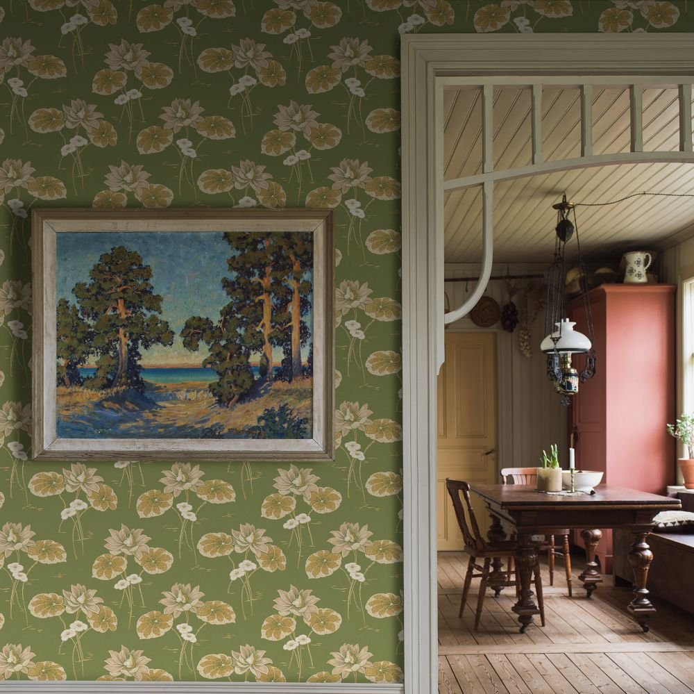 Haga Wallpaper - Emerald - Boråstapeter - 4167 - Premier Wallcovering