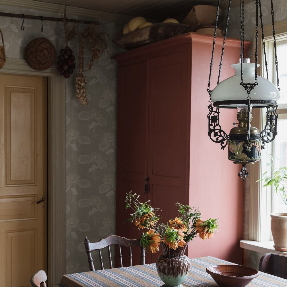 Haga Wallpaper - Grey - Boråstapeter - 4169 - Premier Wallcovering