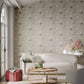 Halfmoon Wallpaper - Gilver/ Tranquility - Harlequin - HTEW112765