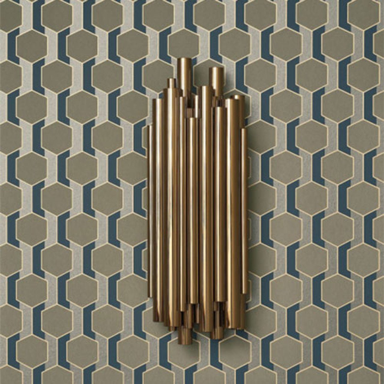 Hamilton Derby Wallpaper - Vert Kaki - Casadeco - 89307783 - Premier Wallcovering