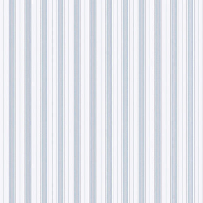 Hamnskar Stripe Wallpaper - Blue - Boråstapeter - 8875 - Premier Wallcovering