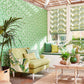 Hampton Trellis Wallpaper - Botanical Green - Sanderson - DGLW216660