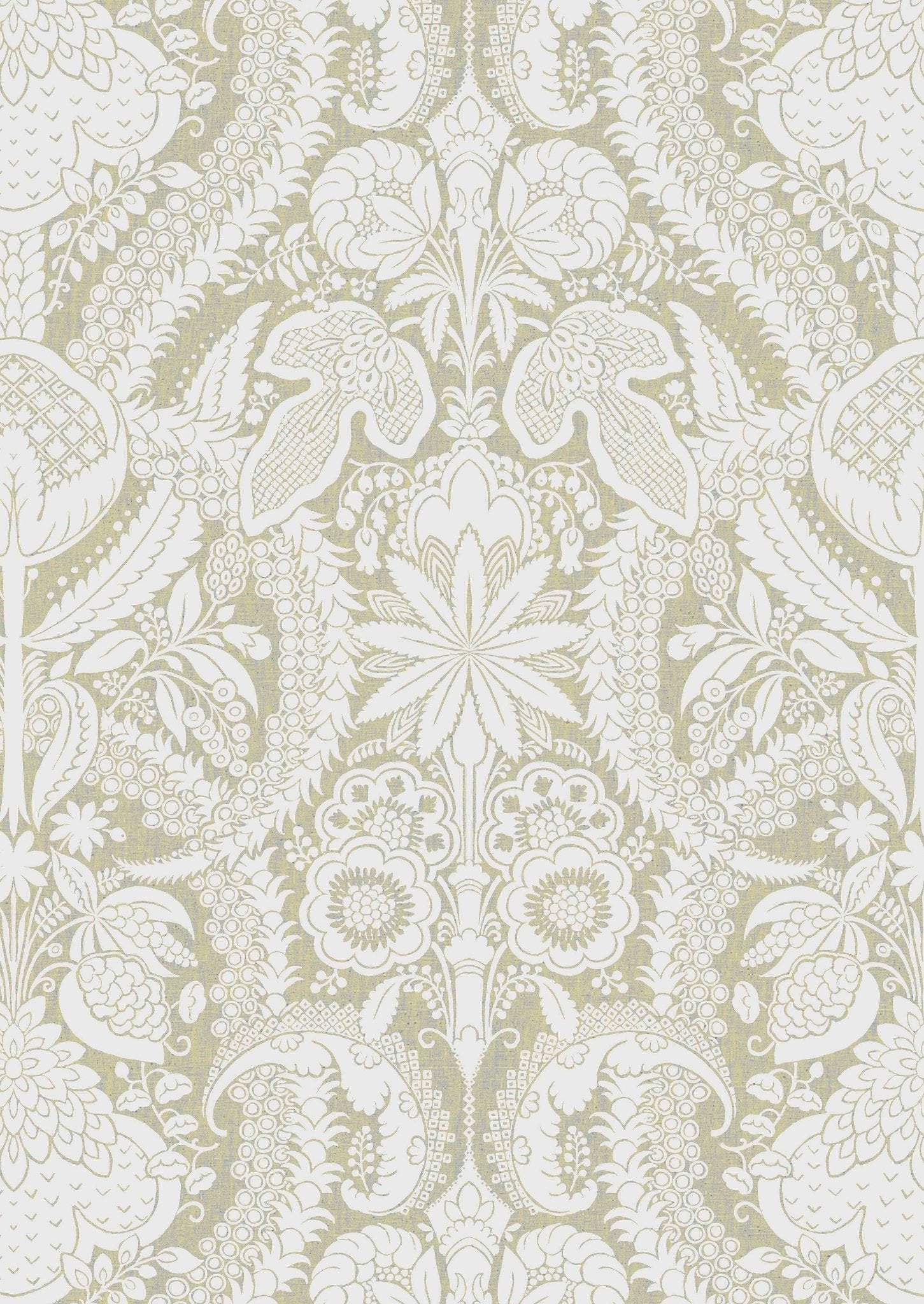 Hanbury Wallpaper - Greengage - Lewis & Wood - Premier Wallcovering