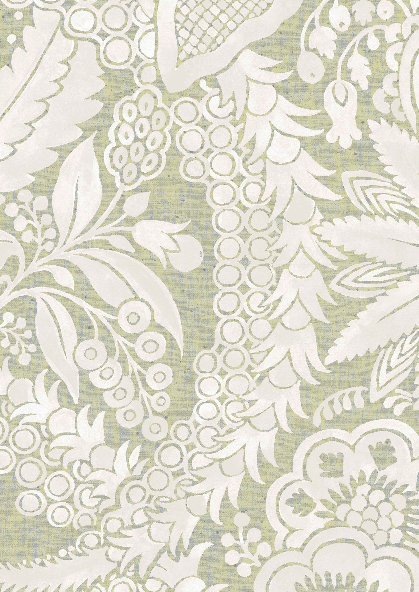 Hanbury Wallpaper - Greengage - Lewis & Wood - Premier Wallcovering