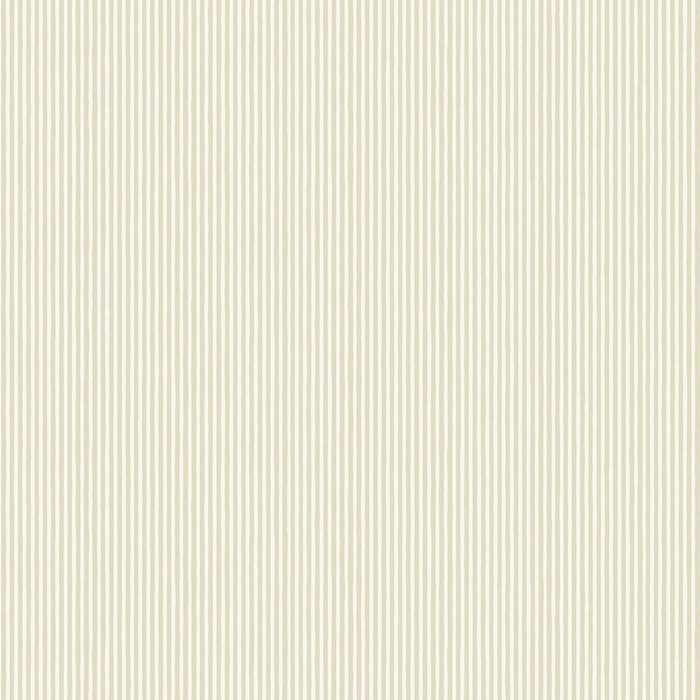 Hand Painted Stripe Wallpaper - Maitland Green - Cotswold White - Josephine Munsey - HPS-021-042 - Premier Wallcovering