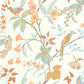 Happy Wallpaper - Orange Bleu Clair - Caselio - 104060354