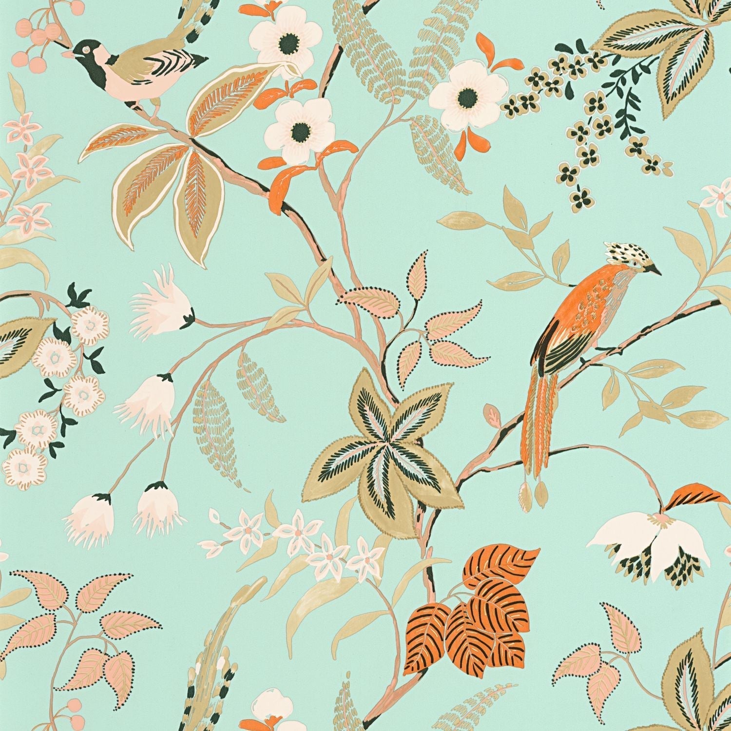 Happy Wallpaper - Vert D'eau - Caselio - 104067765