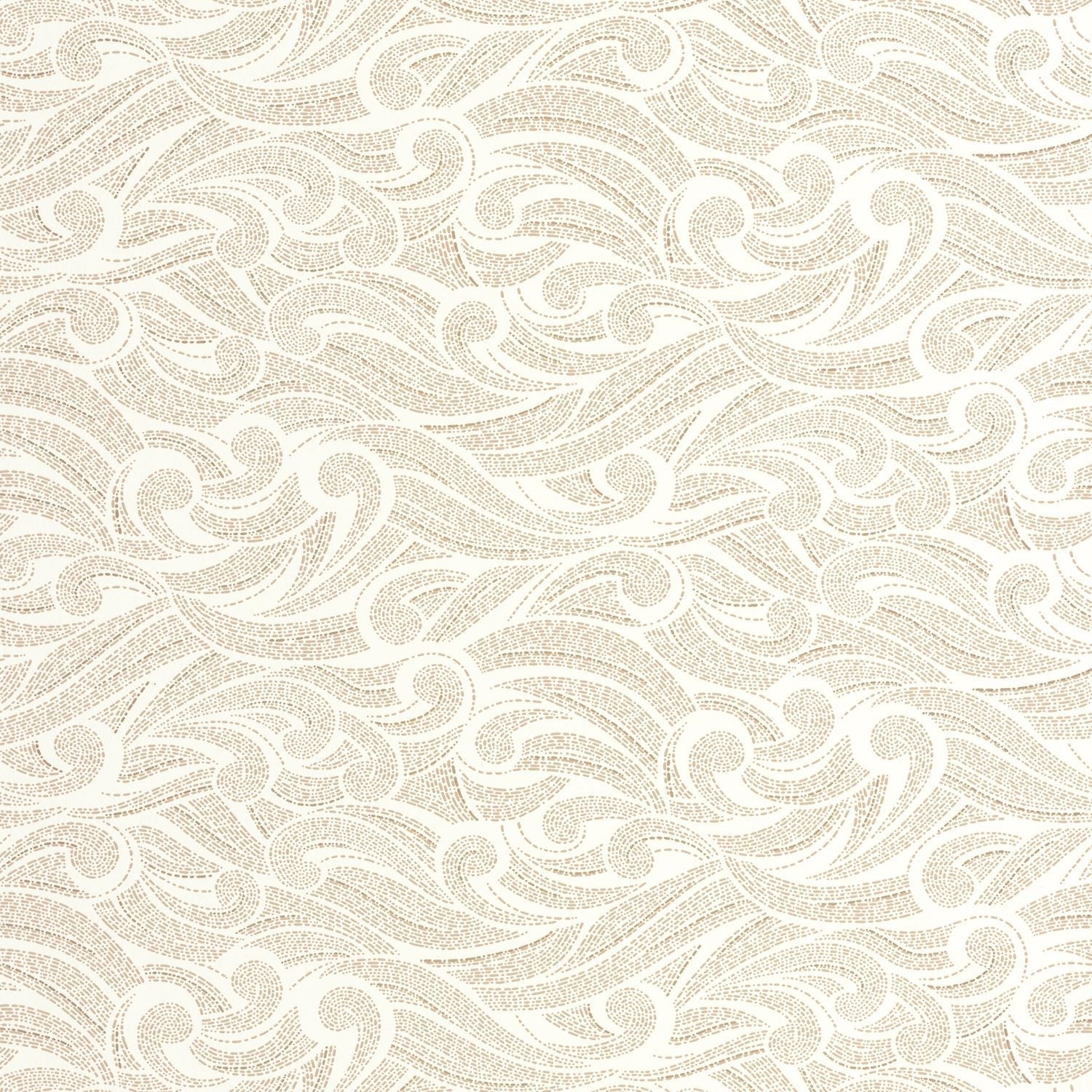 Harmony Wallpaper - Blanc - Caselio - 106640127