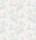Hartford Wallpaper - Print Room Blue & Blush on Parchment - 88/4018 - Cole & Son - Premier Wallcovering