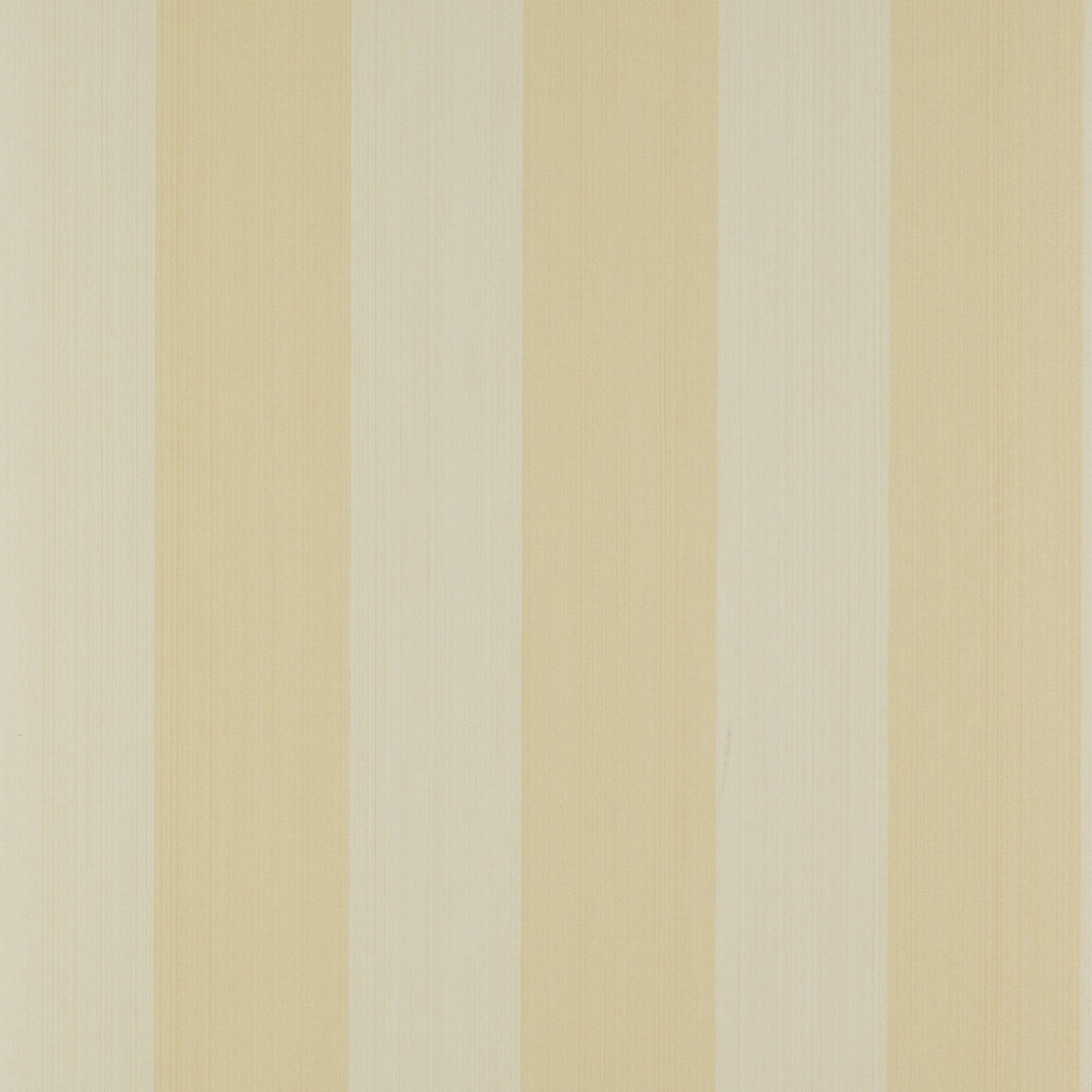 Harwood Stripe Wallpaper - Yellow/Cream - Colefax & Fowler - 07907/18 - Premier Wallcovering