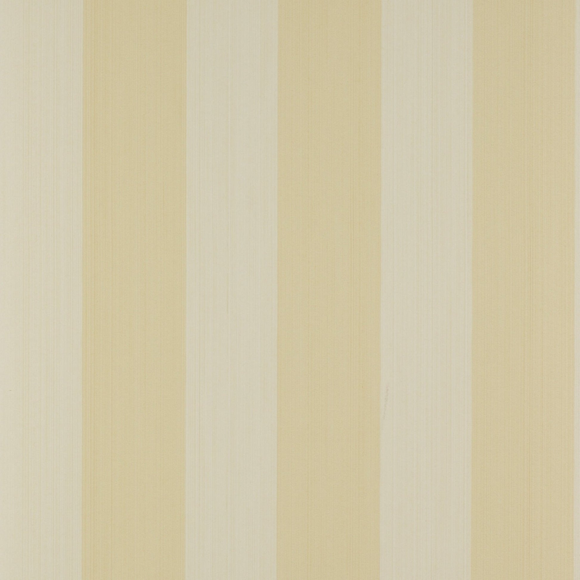 Harwood Stripe Wallpaper - Yellow/Cream - Colefax & Fowler - 07907/18 - Premier Wallcovering