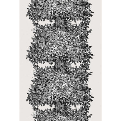 Hassel Panel Wall Mural - Ivory / Black - Boråstapeter - 1950 - Premier Wallcovering