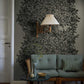 Hassel Panel Wall Mural - Dark Green - Boråstapeter - 1952 - Premier Wallcovering