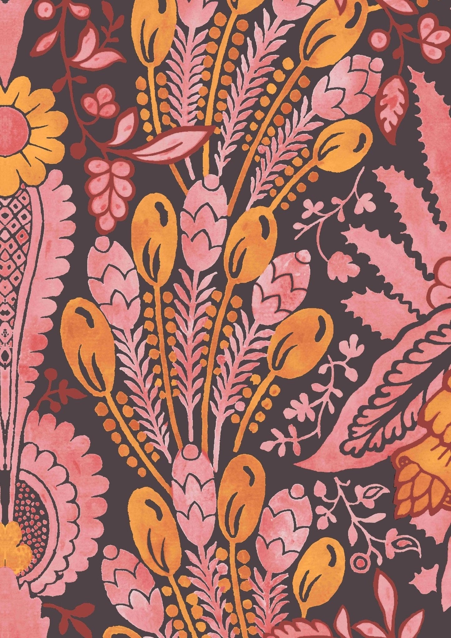 Hawksmoor Wallpaper - Fireworks - Lewis & Wood - Premier Wallcovering