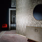 Hawksmoor Wallpaper - Prussian/Copper - Zoffany - ZPHA312599 - Morris Wallpaper